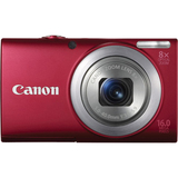 Canon PowerShot A4000 IS 16 Megapixel Compact Camera - Red 6150B005