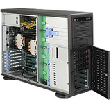 SUPERMICRO Supermicro SuperWorkstation 7047A-T Barebone System - 4U Tower - Intel C602 Chipset - Socket R LGA-2011 - 2 x Processor Support - Black