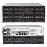 SUPERMICRO Supermicro SuperServer 6047R-E1R36N Barebone System - 4U Rack-mountable - Intel C602 Chipset - Socket R LGA-2011 - 2 x Total Processor - Xeon Support - Black