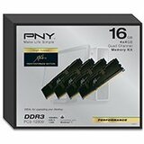 PNY PNY XLR8 16GB (4 x 4GB) DDR3 1600 (PC3-12800) CAS 9 Quad Channel Memory Kit