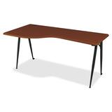 BALT Balt iFlex Large Desk - Left - Cherry and Black