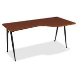 BALT Balt iFlex Large Desk - Right - Cherry and Black