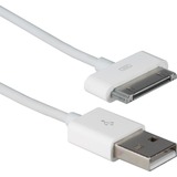 QVS QVS USB Sync & Charger Cable for iPod, iPhone & iPad/2/3