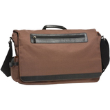 Nuo Tech, LLC 100100 Mobile Field Bag for 17in Laptops or Smaller (Brown - Orange Interior)