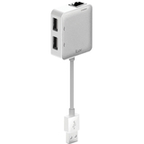 ILUV iLuv USB Ethernet Adapter with 2 USB Ports