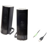 SYBA Connectland 2.0 Speaker System - 5 W RMS - Black