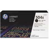 HP 504X Black Dual Pack LaserJet Toner Cartridges