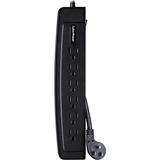 CYBERPOWER CyberPower CSP606T Professional 6-Outlets Surge Suppressor 6FT Cord and TEL