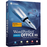Corel WordPerfect Office v.X6 Standard Edition - Upgrade Package - 1 U - WPX6STDEMBUAM