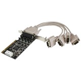 STARTECH.COM StarTech.com 4 Port RS232 PCI Serial Card Adapter with Power Output