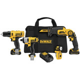 DEWALT Dewalt 12V MAX Li-Ion 4-Tool Combo Kit