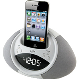 iLive Desktop Clock Radio - Stereo - Apple Dock Interface - Proprietary Interface ICP122W