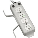 TRIPP LITE Tripp Lite 4-Outlet Medical-Grade Power Strip with Cord Wrap and Drip Shield