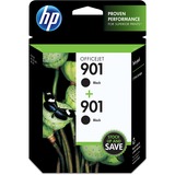HP 901 2-Pack Black Officejet Ink Cartridges - CZ075FN