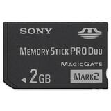 Sony 2 GB Memory Stick PRO Duo - 1 Card - MSMT2GTQM
