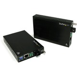 STARTECH.COM StarTech.com 10/100 Mbps Ethernet Single Mode WDM Fiber Media Converter Kit SC 20km