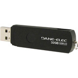 DANE ELECTRONICS Dane-Elec 32 GB USB 3.0 Flash Drive - Black