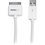 STARTECH.COM StarTech.com 3m (10 ft) Long USB Cable for iPhone / iPod / iPad - Apple Dock Connector with Stepped Connector