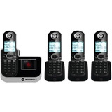 Motorola L804 Cordless Phone - 1.90 GHz - DECT 6.0 - Black - L804