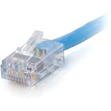 C2G 5ft Cat6 Non-Booted Network Patch Cable (Plenum-Rated) - Blue