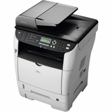 RICOH Ricoh Aficio SP 3500SF Laser Multifunction Printer - Monochrome - Plain Paper Print - Desktop