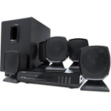 Coby DVD760 5.1 Home Theater System - 45 W RMS - DVD Player - Black DVD760