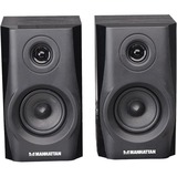 MANHATTAN PRODUCTS Manhattan HI-FI 3.5mm Speaker System with Solid Cabinets