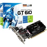 MSI MSI N610GT-MD2GD3/LP GeForce GT 610 Graphic Card - 810 MHz Core - 2 GB DDR3 SDRAM - PCI Express 2.0 x16 - Low-profile
