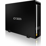 ICY DOCK Icy Dock MB559U3S-1SB Drive Enclosure - External - Matte Black