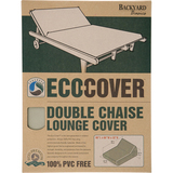 MR BAR B Q Backyard Basics Eco-Cover Double Chaise Lounge Cover