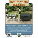 MR BAR B Q Backyard Basics Eco-Cover Large Round Patio Set Cover