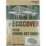 MR BAR B Q Backyard Basics Eco-Cover Patio Dining Set Cover