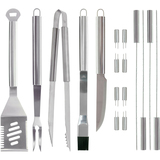 MR BAR B Q Mr. Bar.B.Q 18 Piece Tool Set with Aluminum Case