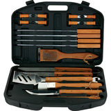 MR BAR B Q Mr. Bar.B.Q 18 Piece BBQ Tool Set With Plastic Case