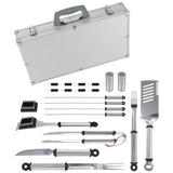 MR BAR B Q Mr. Bar.B.Q 21 Piece Stainless Steel Tool Set with Aluminum Case