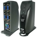 StarTech.com 4 Port Tower Style PS/2 KVM Switch Kit with Cables SV411KT