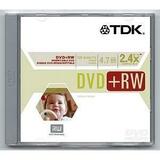 10PK DVD+RW 4.7GB 4X SPEED REWRITABLE IN JEWEL CASE