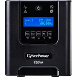 CYBERPOWER CyberPower TAA Compliant Smart App Sinewave PR750LCDTAA 750VA Sine Wave Mini-Tower LCD UPS