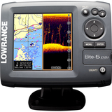Lowrance Elite Elite-5 DSI Gold Marine Chartplotter - 00010245001