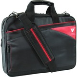 V7 13.3" Edge Ultra Slim Laptop Bag with Red Trim - CTD49N