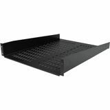 STARTECH.COM StarTech.com 2U 22in Vented Rack Mount Shelf - Fixed Server Rack Cabinet Shelf - 50lbs / 22kg