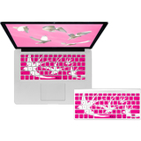 KB COVERS KB Covers Pink Doves Keyboard Cover for MacBook/Air 13/Pro (2008+)/Retina & Wireless
