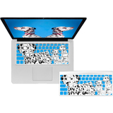 KB COVERS KB Covers Blue Dalmations Keyboard Cover for MacBook/Air 13/Pro (2008+)/Retina & Wireless