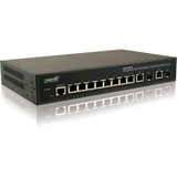 TRANSITION NETWORKS Transition Networks 8-Port 10/100/1000Base-T + (2) 100/1000 SFP/RJ-45 Ports Layer 2 Managed Switch