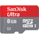 SanDisk Ultra 8 GB microSD High Capacity (microSDHC) - 1 Card/1 Pack SDSDQUI-008G-A11