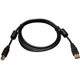 TRIPP LITE Tripp Lite 3-ft. USB2.0 A/B Gold Device Cable with Ferrite Chokes (A Male to B Male)