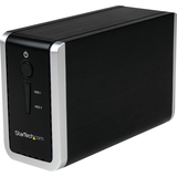 STARTECH.COM StarTech.com Dual Bay SATA External Hard Drive Enclosure - 2 Bay USB 3.0 RAID 3.5in HDD Enclosure