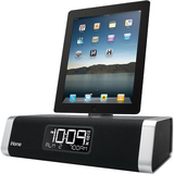 SDI Technologies iD50 Desktop Clock Radio - Stereo - Apple Dock Interf - ID50BZC