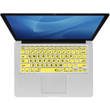 KB COVERS KB Covers Large Type (Clear w/ Yellow Buttons) Keyboard Cover