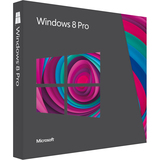 MICROSOFT CORPORATION Windows Professional 8 32-bit/64-bit English Version Upgrade 1 License DVD